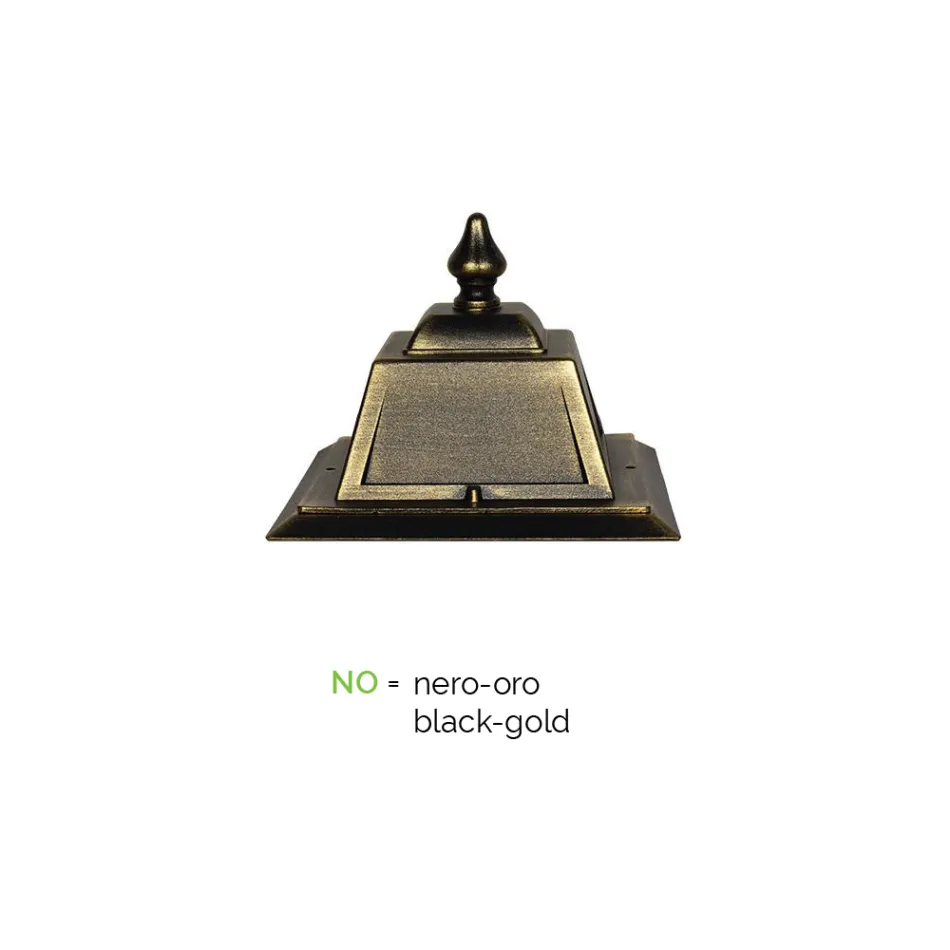 Buitenwandlamp van aluminium en glas Made in Italy - Doroty Viadurini