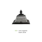 Buitenwandlamp van aluminium en glas Made in Italy - Doroty Viadurini