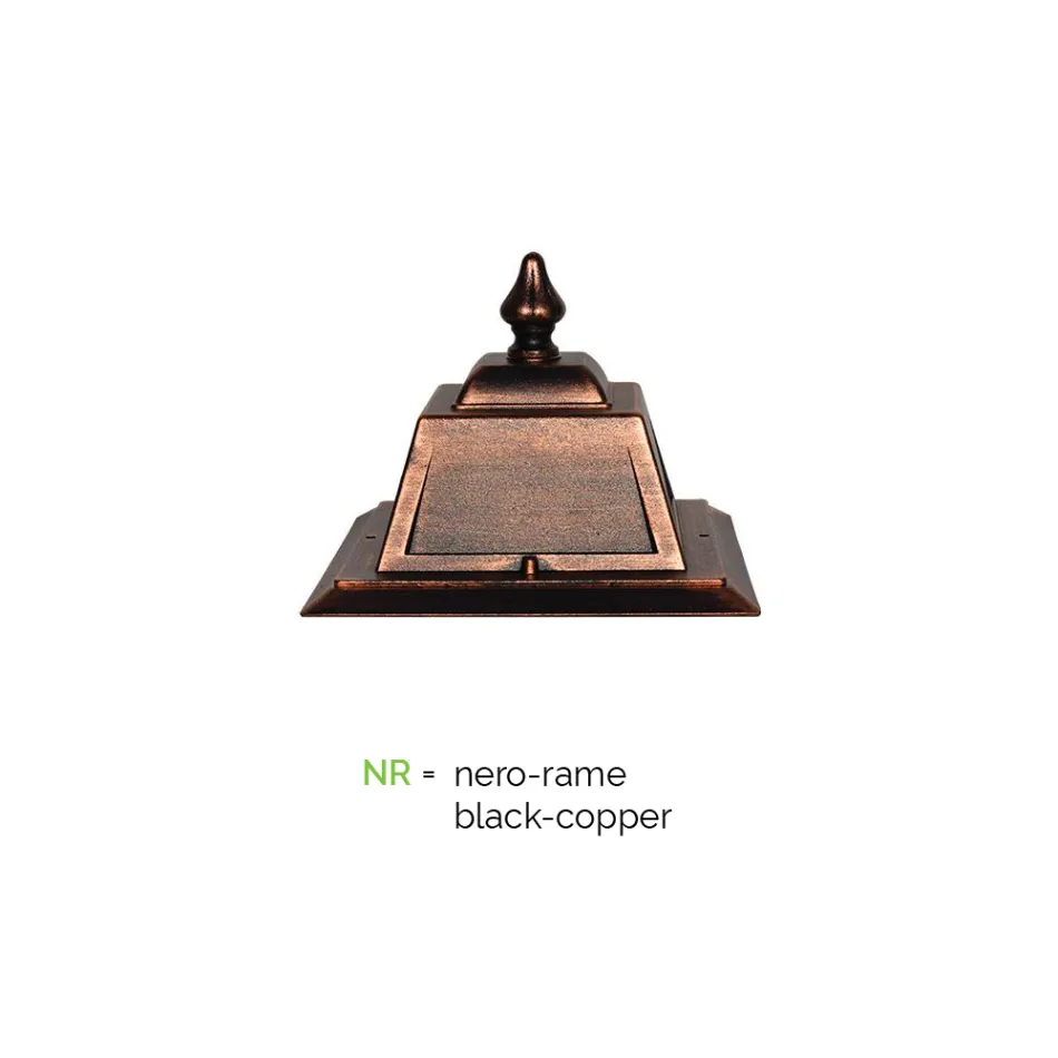 Buitenwandlamp van aluminium en glas Made in Italy - Doroty Viadurini