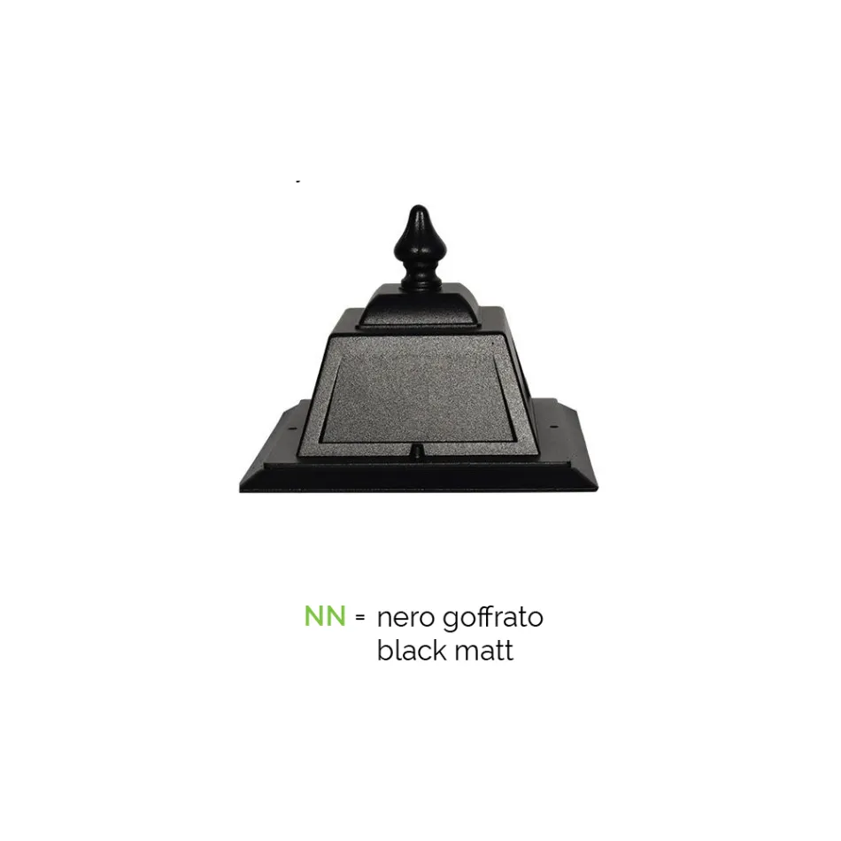 Buitenwandlamp van aluminium en glas Made in Italy - Doroty Viadurini