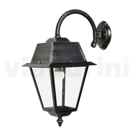 Vintage aluminium buitenwandlamp gemaakt in Italië - Doroty Viadurini