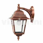 Aluminium tuinwandlamp gemaakt in Italië, Aquilina Viadurini