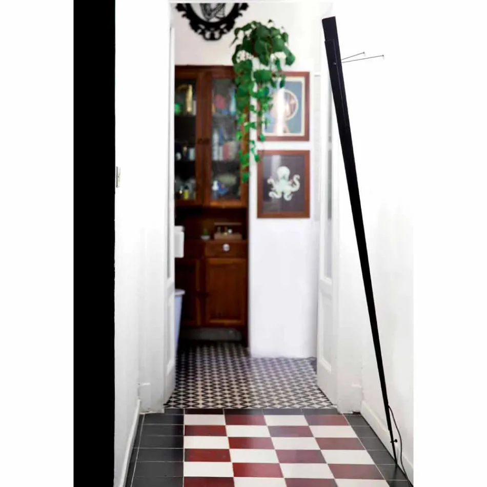 Dimbare metalen wandlamp met geïntegreerde LED Made in Italy - Celine Viadurini