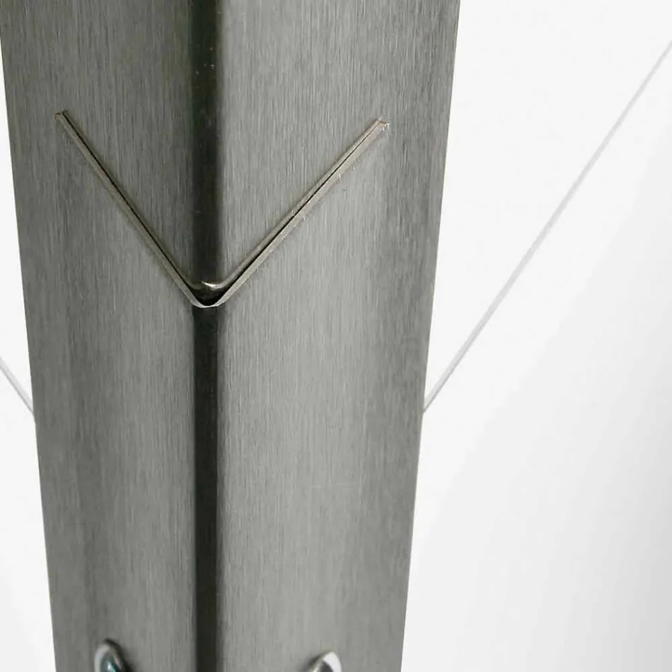 Dimbare metalen wandlamp met geïntegreerde LED Made in Italy - Celine Viadurini