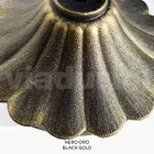 Plafondlamp in acryl en zwart aluminium Made in Italy - Trovanero Viadurini