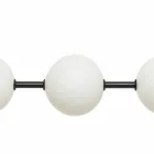 Hanglamp 3 lampen in messing en glas 2 afwerkingen - Alma van Il Fanale Viadurini