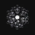 Hanglamp 30 glazen vernietigde Sauvignon Viadurini