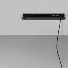 Hanglamp met 6 lampjes in metaal en modern geblazen glas - Birga Viadurini