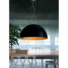 Lamp suspensie in two-tone Ø40x H20x L.cavo100cm staal Light Viadurini