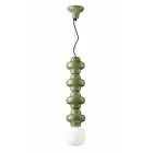 Hanglamp met 4 elementen in keramiek en glas Made in Italy - Capocabana Viadurini