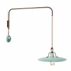 Hanglamp met directionele arm Sally landelijke stijl Viadurini