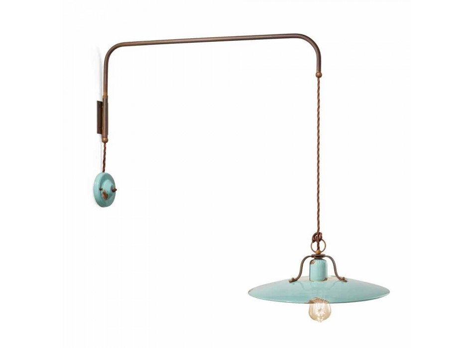 Hanglamp met directionele arm Sally landelijke stijl Viadurini