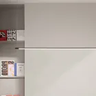 Hanglamp met LED-licht en in lengte verstelbare kabels - Oranje Viadurini