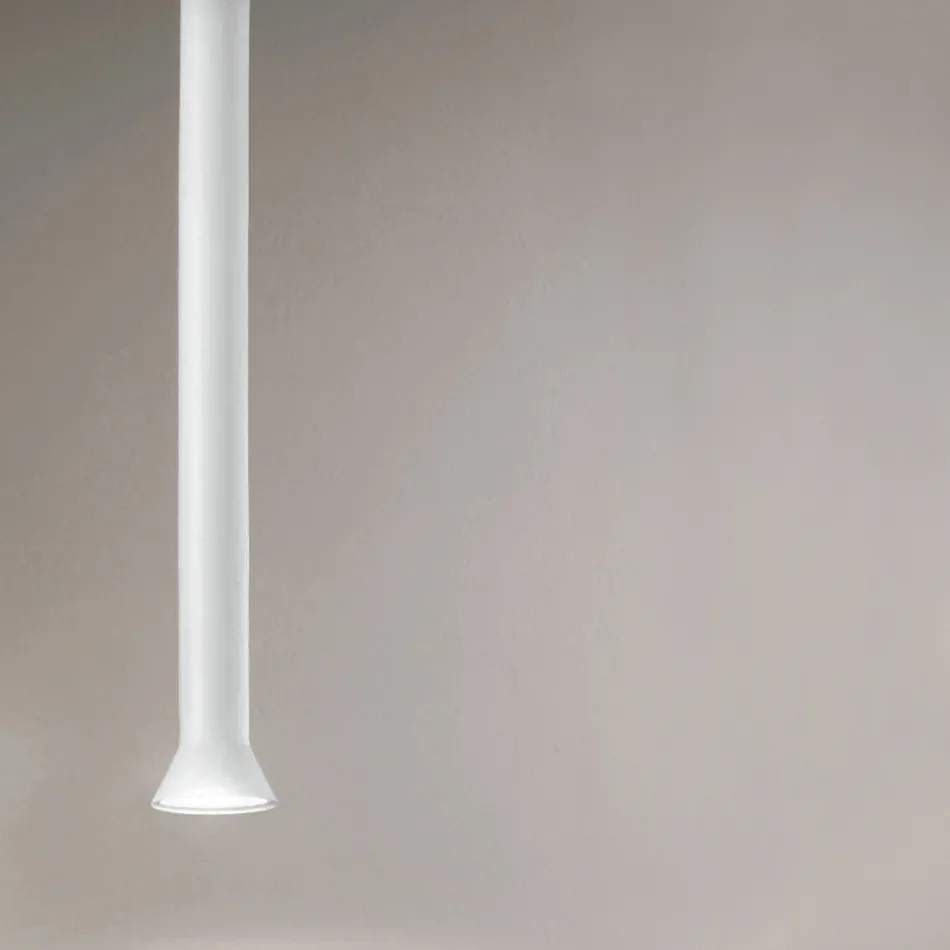 Hanglamp met metalen frame en verstelbare kabels - berken Viadurini