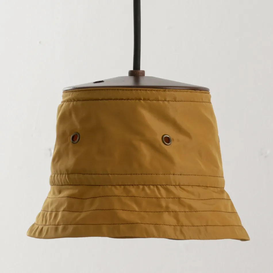 Hanglamp met polyester lampenkap Made in Italy - Toscot Junction Viadurini