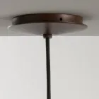 Hanglamp met polyester lampenkap Made in Italy - Toscot Junction Viadurini