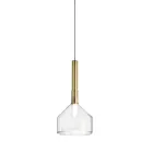 Hanglamp met glas in verschillende vormen Made in Italy - Sintonia Viadurini