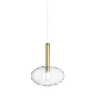 Hanglamp met glas in verschillende vormen Made in Italy - Sintonia Viadurini