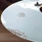 Lamp land schorsing van keramiek en metaal Sara Ferroluce Viadurini