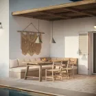 Buitenhanglamp in messing Made in Italy - Rain Viadurini