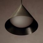 Buitenhanglamp in messing Made in Italy - Rain Viadurini