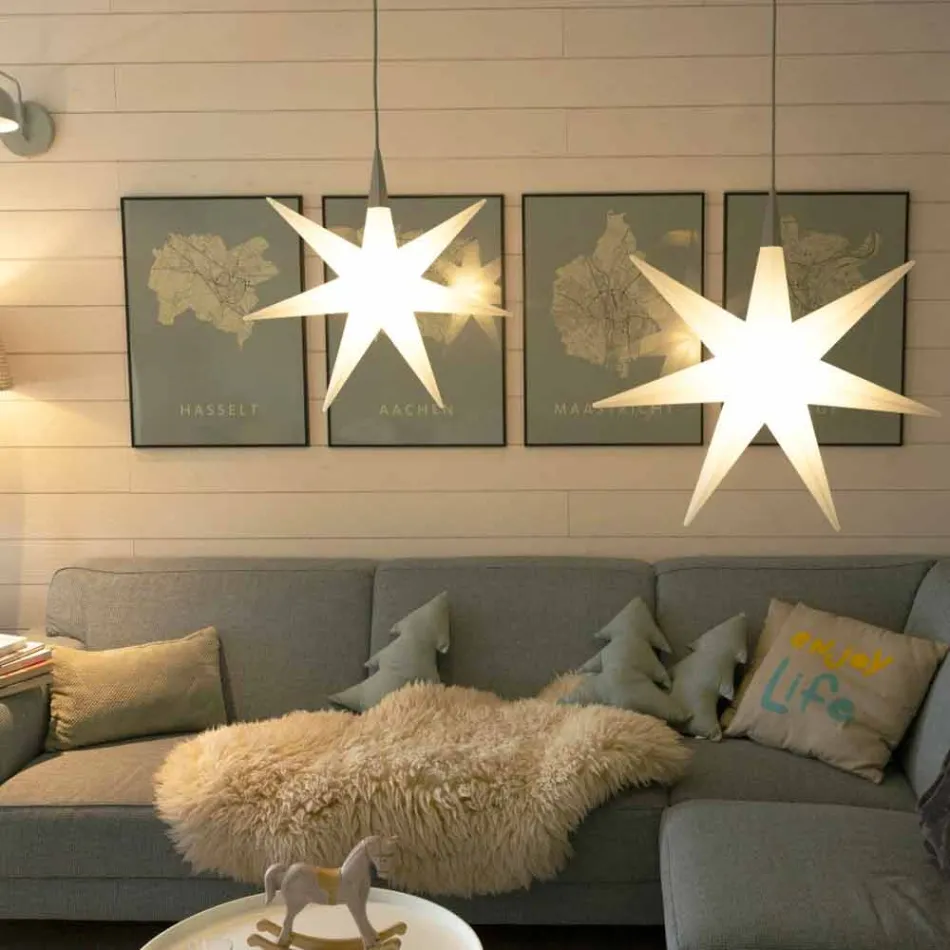 Binnenhanglamp Led Modern Design Star - Pandistar Viadurini