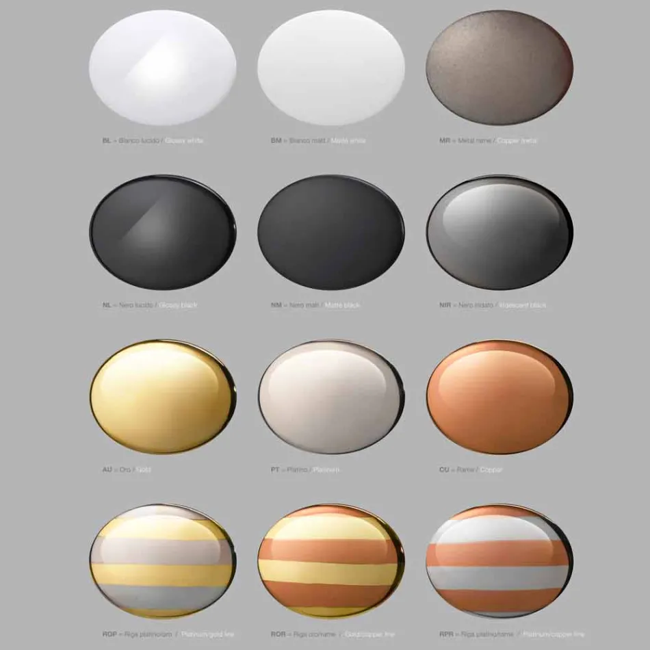 Lamp Ceramic Ontwerp Ik Lustri 8 Viadurini