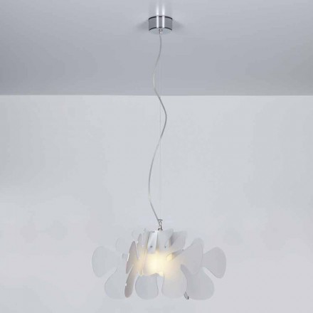 Lamp ontwerp hanger methacrylaat, L.55 x P.55cm, Debora Viadurini