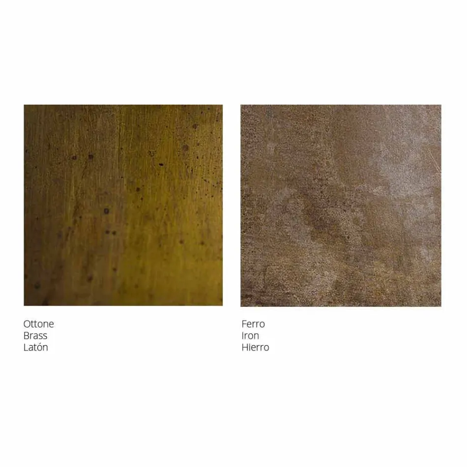 Lamp rustieke uitstraling Ø40 cm Galileo Il Fanale Viadurini