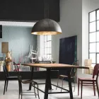 Lamp rustieke uitstraling Ø 60 cm Galileo Il Fanale Viadurini