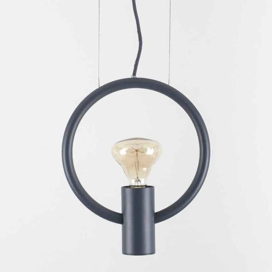 Design hanglamp in staal Made in Italy - Delizia Viadurini