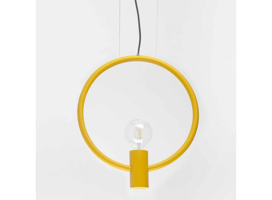 Design hanglamp in staal Made in Italy - Delizia Viadurini