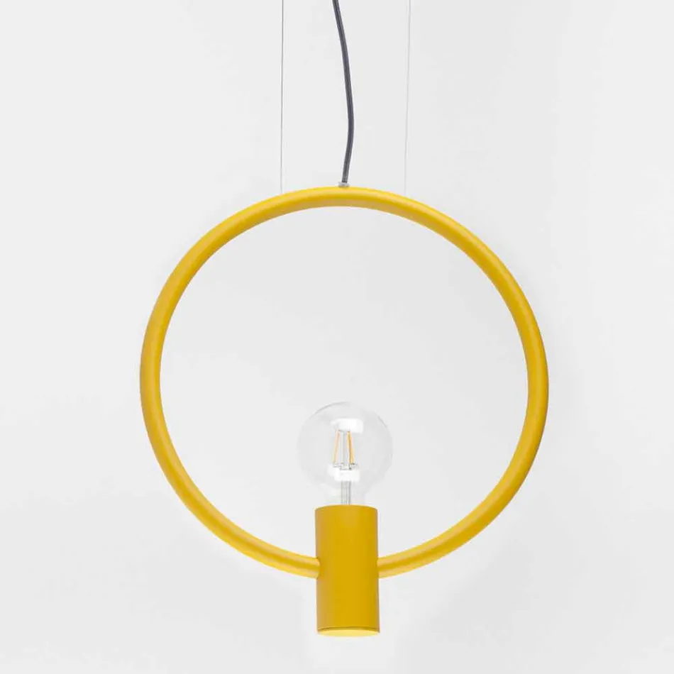 Design hanglamp in staal Made in Italy - Delizia Viadurini