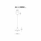 Design hanglamp in keramiek - L1 Sequins Aldo Bernardi Viadurini