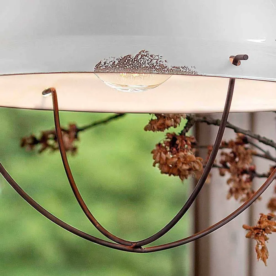 craft lamp industrieel ontwerp suspensie Clara Viadurini