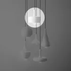 Hanglamp du design in keramiek - L6 Glitter Aldo Bernardi Viadurini