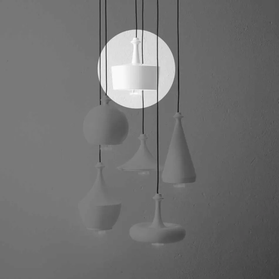 Hanglamp du design in keramiek - L6 Glitter Aldo Bernardi Viadurini