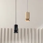 Hanglamp van gepoedercoat aluminium en verstelbare kabel - Buxus Viadurini