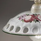 Handgemaakte keramische hanglamp met Passanastri - Napels Viadurini