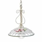 Handgemaakte keramische hanglamp met Passanastri - Napels Viadurini