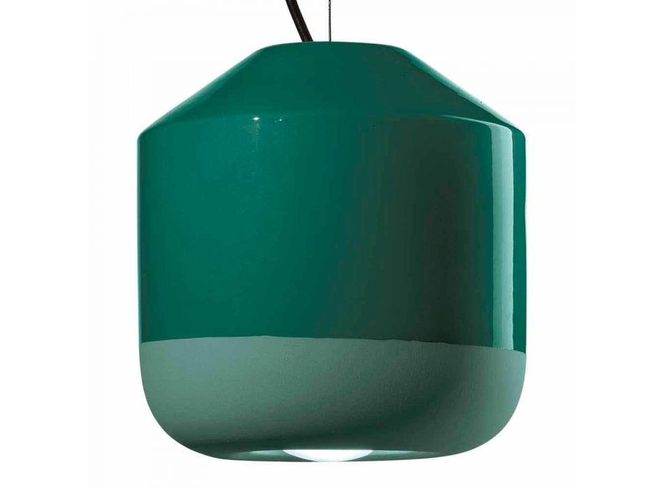 Hanglamp in gekleurd keramiek Made in Italy - Ferroluce Bellota Viadurini