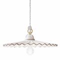 Lamp keramische ophanging met decorum Ferroluce L&#39;Aquila