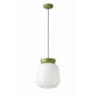 Hanglamp van keramiek en glas, gemaakt in Italië - Corcovado Viadurini