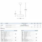 De lamp keramische suspensie Lustri 4 Aldo Bernardi Viadurini