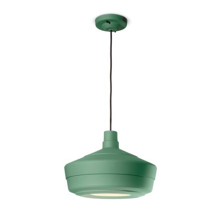 Hanglamp in groen keramiek of modder Made in Italy - Churuata Viadurini