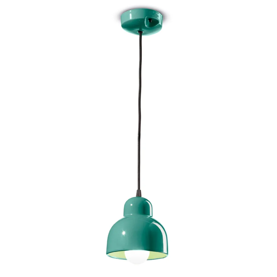 Hanglamp in verschillende afwerkingen en maten Made in Italy - Berimbau Viadurini
