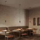 Hanglamp in verschillende afwerkingen Made in Italy - Lady Viadurini