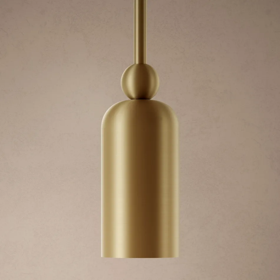 Hanglamp in verschillende afwerkingen Made in Italy - Lady Viadurini