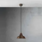 Lamp antieke ijzeren bel schorsing Virginia Il Fanale Viadurini