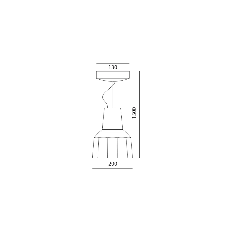 Hanglamp in Toscaanse Majolica Handgemaakt in Italië - Toscot Rossi Viadurini
